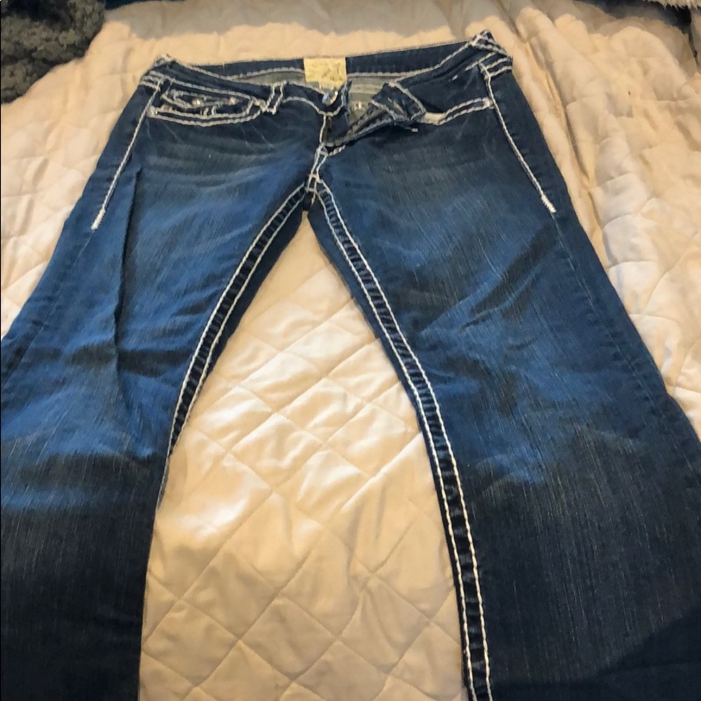LA Idol jeans size 9 never worn